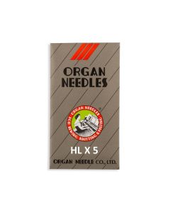 Organ HL x 5 Sewing Machine Needles for Straight Stitch Only Machines