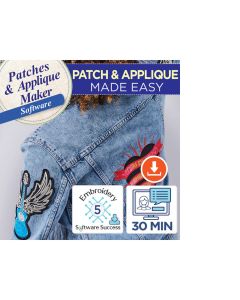 DIME Patches and Applique Maker Embroidery Software