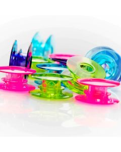 Pfaff Plastic Bobbins 20 Pack Watercolor Version 2