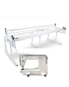 Janome Quilt Maker Pro 15 Longarm Quilting Machine and 8 Foot Metal Frame with $468 Bonus Kit