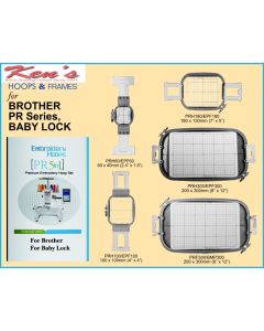 5in1 Embroidery Hoop Set for Brother PR 6 & 10 Baby Lock  Array Venture