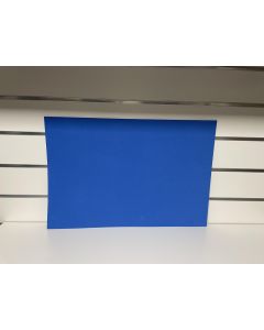Puffy Foam and Cap Backing 12 x 18 Inch Sheet Royal Blue