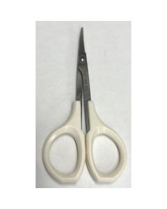 Janome Curved Tip Embroidery Scissors in White