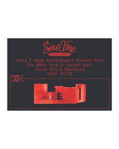 SewFine Ultra T High Performance Serger Foot for Baby Lock 8 Thread and Coverstitch Sergers 