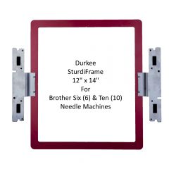 Durkee Hoop SASTURDY12X14 12 x 14 hoop for 6 and 10 Needle Embroidery Machines