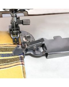 Magnetic Seam Guide with Adjustable Fabric Positioner