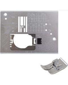 Straight Stitch Needle Plate with Straight Stitch foot for 3160, 4120, 49360, 11000, 5300QDC (860405906)