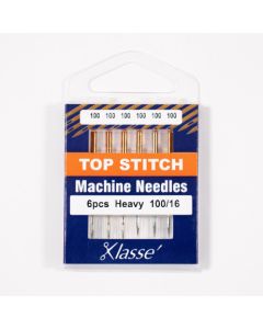 Klasse Topstitch 100/16 Machine Needle 6 Per Pack