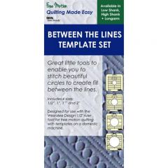 Westalee Between the Lines Quilt Ruler Template Set WT-BTLSET