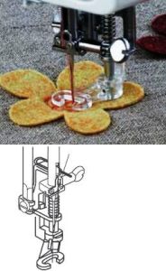 Janome Darning Foot - Open Toe for Memory Craft Models