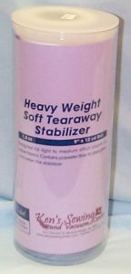 Ken's Sewing Tearaway Heavy Soft Embroidery Stabilizer