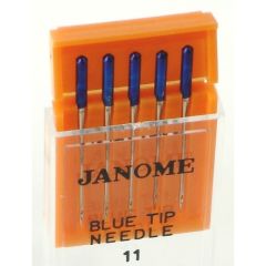 Janome Size 11 Blue Tip Sewing Machine Needles
