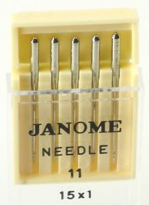 Janome Universal Sewing Machine Needles Size 11