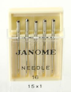 Janome Universal Sewing Machine Needles Size 16
