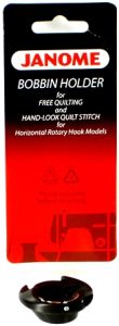 Janome Low Tension Bobbin Holder for Free Motion Quilting