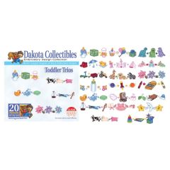Dakota Collectibles Toddler Trios Embroidery Designs