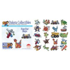 Dakota Collectibles Fun for Boys Embroidery Designs