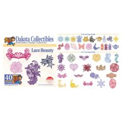 Dakota Collectibles Lace Beauty Embroidery Designs