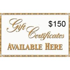 $150 GIFT CERTIFICATE