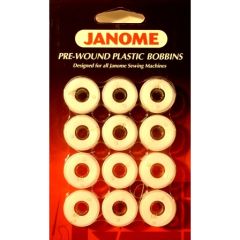 Janome Prewound Bobbins White