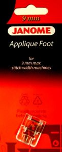 Janome Applique Foot 9mm