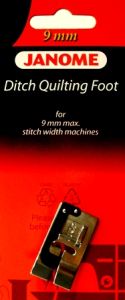 Janome Ditch Quilting Foot 9mm
