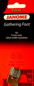 Janome Gathering Foot 9mm