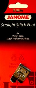Janome Straight Stitch Foot 9mm