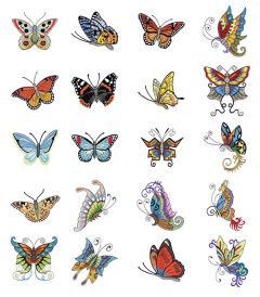 DIME Inspiration Collection #8 Butterfly Majesty