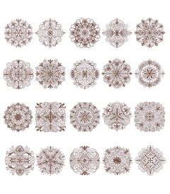 DIME Inspirations Collection Embroidery Deisgns #13 Medallions Medley