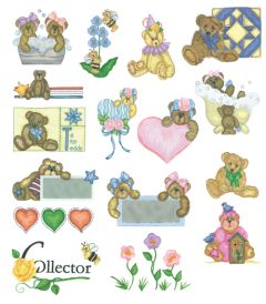 DIME Inspiration Collection Embroidery Designs #72 Susan Schmitz Unbearably Cute
