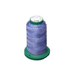 Exquisite 1000m Blue Variegated Thread - V108