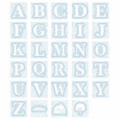 DIME Designs In Machine Embroidery #91 Stony Brook Alphabet Embroidery Designs