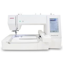 Janome Memory Craft 400E Embroidery Machine with Exclusive Bonus Package