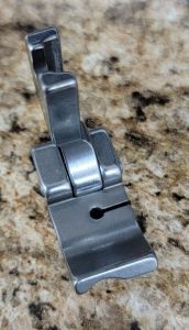 Commercial Sewing Machine Hinged Left Side Piping Foot 1/4" 