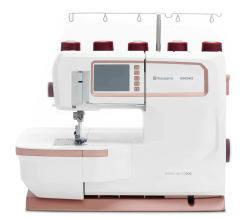 Husqvarna Viking Amber Air S600 Serger with Free deluxe Bag