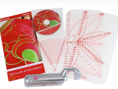 Husqvarna Viking Circular Attachment Template Set (For use with 920344096 / 920392096)