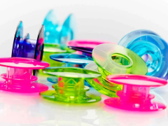 Husqvarna Viking Water Colored Bobbins 20 Pack (5,6,7) 413198445