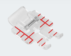 Husqvarna Viking Clear Adjustable 1/4 in Foot (5-9)