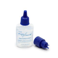 Dritz Fray Check Liquid Seam Sealant with Fabric Guide Applicator