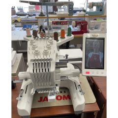 Baby Lock Array 6 Needle Commercial Embroidery Machine BMP9 Recent Trade
