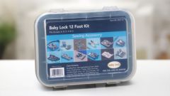 Baby Lock 12 Foot Presser Foot Kit With Case  BL-FEET12