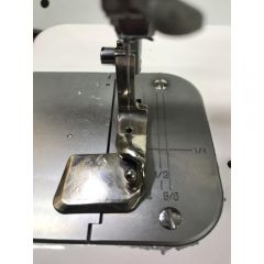 Commercial Sewing Machine Ball Double Fold Hemmer Foot 1/8"