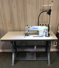 Consew 1206RB Commercial Sewing Machine with Servo Motor and Table