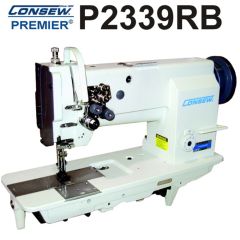 Consew P2339RB Double Needle Walking Foot Leather and Upholstery Sewing Machine
