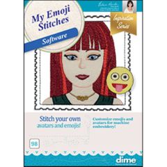 DIME Designs in Machine Embroidery My Emoji Stitches Software