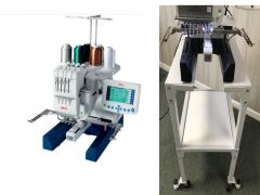 Elna Expressive 940 Commercial 4 Needle Embroidery Machine with Machine Stand