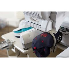 Baby Lock EPCF4 Flat Brim Cap Frame 3 Piece System for Baby Lock Commercial Embroidery Machines