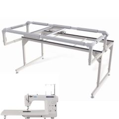 Juki TL2010Q Midarm Quilting Machine with Grace Q-Zone Hoop Quilting Frame Combo + G Series Top Plate & Handles