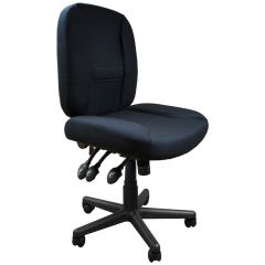 Horn of America 17090 Deluxe 6 Way Adjustable Chair in Black (ADVANCED ORDER - Shipping in April)